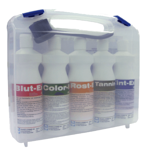 TEX REP SET Pramol - набор пятновыводителей для текстиля (5 средств)