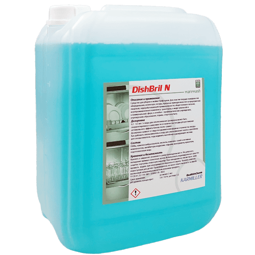 DishBrillN Karmiller жидкий ополаскиватель для посуды в промышленных посудомоечных машинах