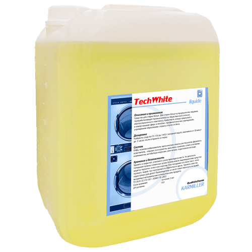 TechWhite Karmiller Пятновыводитель для белой ткани, 5 л