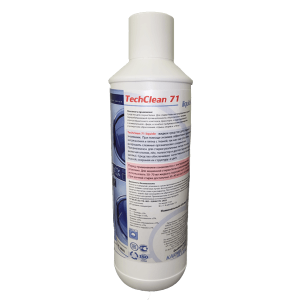 TechClean liquide 71 Основное моющее средство для стирки белья без фосфатов и щелочей , 1 л