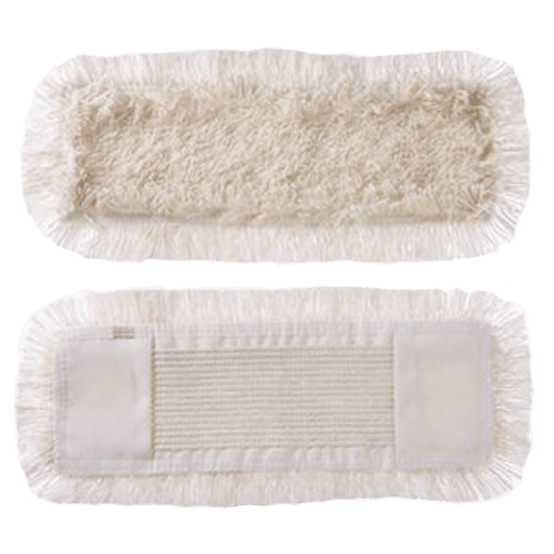 Моп плоский для влажной/сухой уборки 50 см с карманами