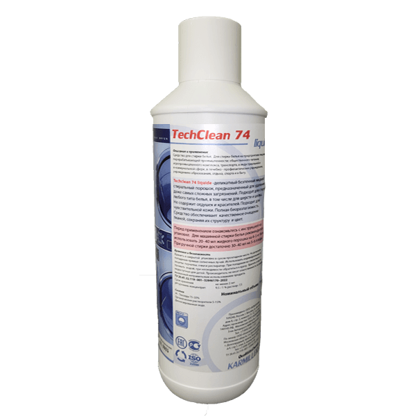 TechClean liquide 74 Средство для стирки белья, нейтральный обезжириватель, 1 л