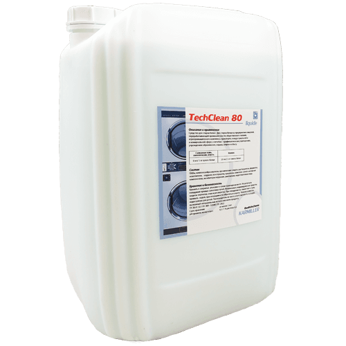 TechClean liquide 80 Жидкий кондиционер для белья, обладает приятным ароматом, 20 л – фото