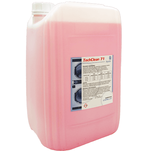 TechClean liquide 71 Основное моющее средство для стирки белья без фосфатов и щелочей, 20 л 82520020 – фото