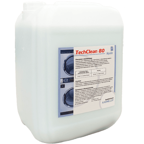 TechClean liquide 80 Жидкий кондиционер для белья, обладает приятным ароматом, 10 л – фото