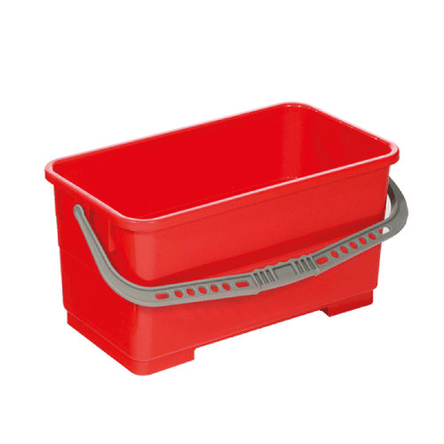 Ведро VDM прямоугольное 22 л красное