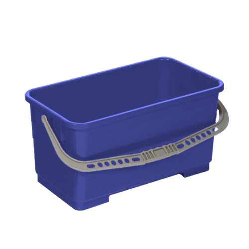 Ведро VDM прямоугольное 22 л синее