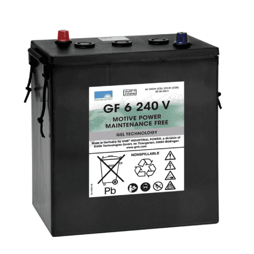 Комплект аккумуляторов 6V 240A (4 шт) для RA800B, 900B Sauber 800.091 – фото