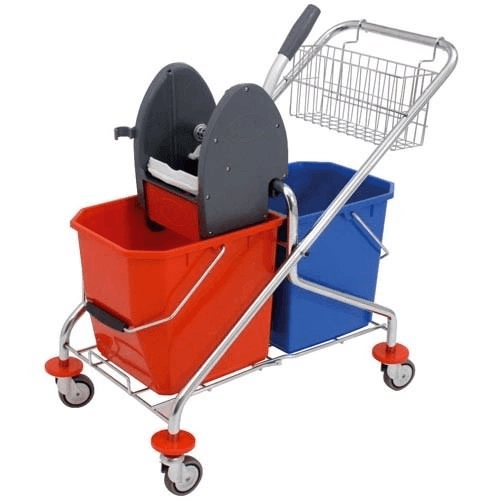 Тележка двухведерная 2х25 л VDM P 2.25.80 без отжима P 2.25.80 S/P – фото