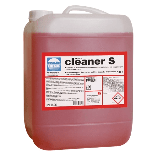 Средство от ржавчины и цемента CLEANER S Pramol (10 л) 12575.08310 – фото