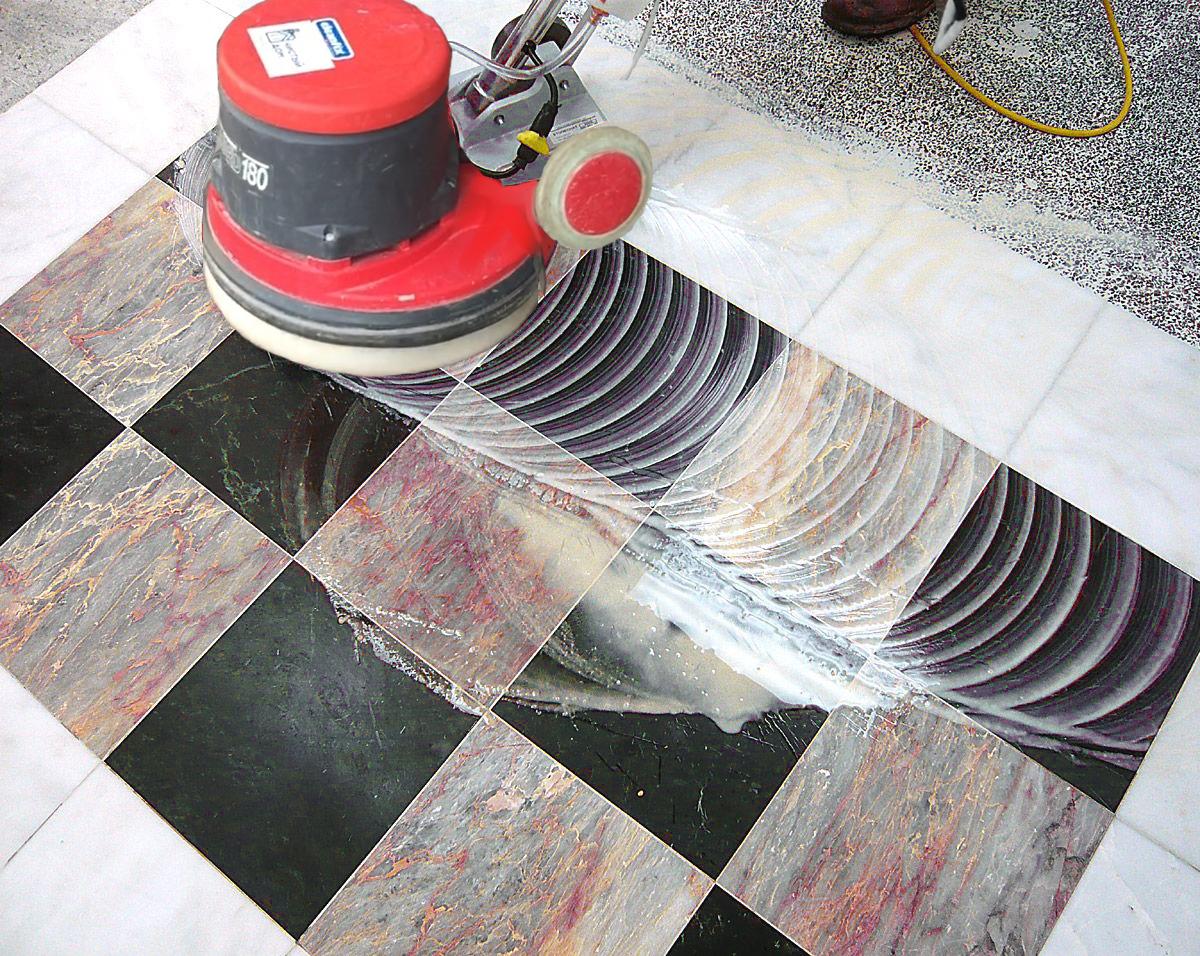 Кристаллизация мраморных покрытий