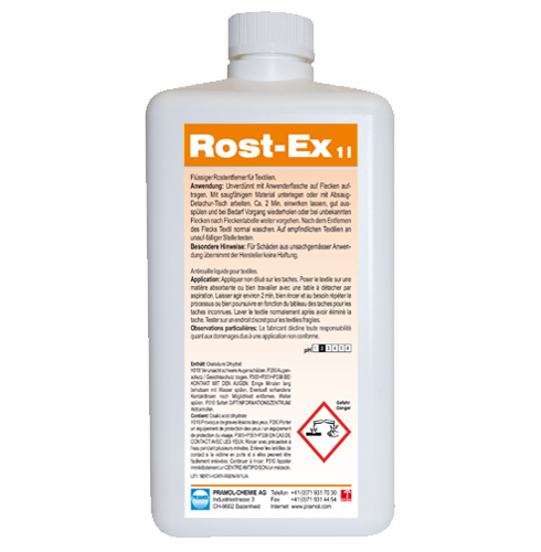 ROST-EX Pramol для удаления ржавчины с кислотостойких поверхностей 