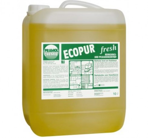 ECOPUR FRESH Pramol для чистки любых моющихся поверхностей, концентрат 10 л