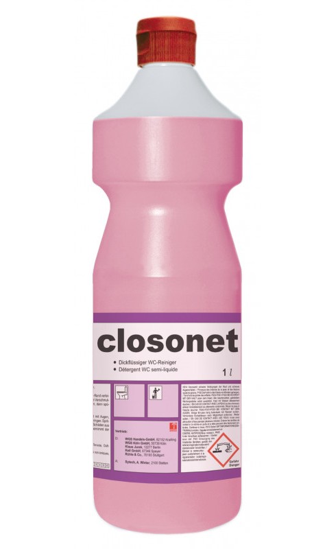 CLOSONET - средство для быстрого очищения уборных