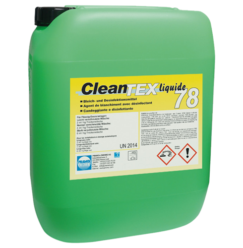 CleanTEX Liquide 78 - жидкий кислородный отбеливатель и пятновыводитель 