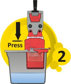 Комплект Sprintus для уборки пола Click’N’Press